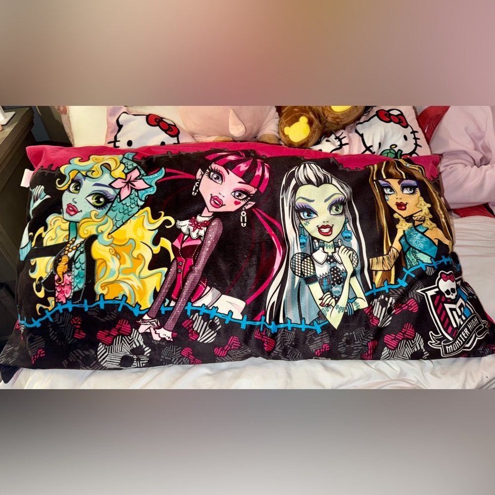 Monster High 2014 RARE BODY PILLOW
